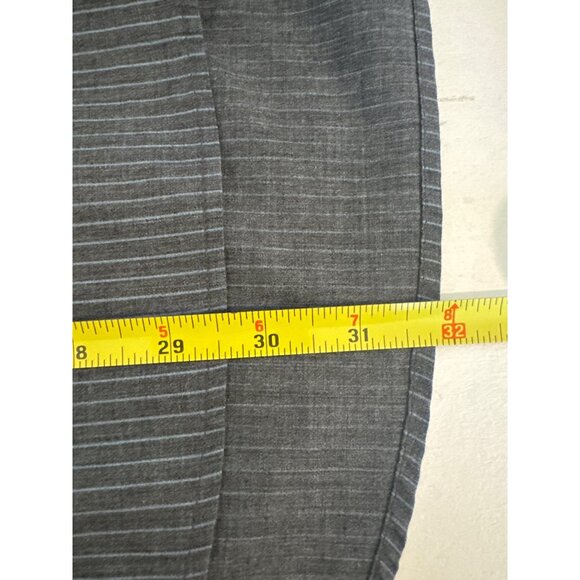 Volcom Mens Button Shirt XL Charcoal X Factor Striped Classic Skater Streetwear - Picture 10 of 12